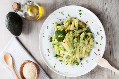 pasta avocado