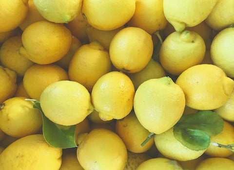 limoni biologici non trattati
